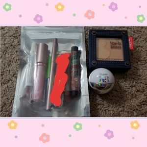 Lip makeup + bronzer bundle